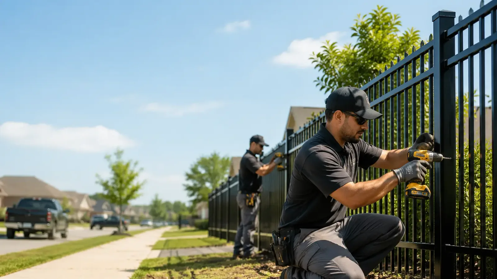 Metal Fence Installation in Winnetka, IL